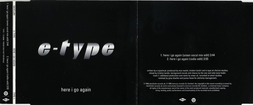 Музыка для спорта и тренировок - E-type - Here I go again