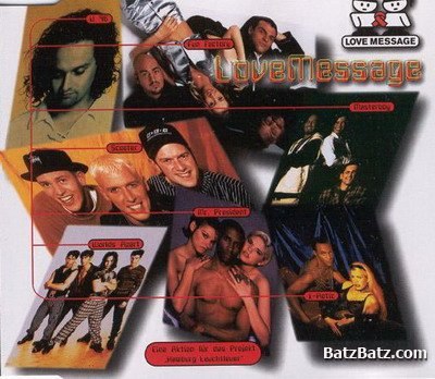 Scooter, E-Rotic, Masterboy, Fun factory, Mr.President, U-96 - Love message (1996)