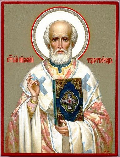 Житие - Святителя Николая, архиепископа Мир Ликийских, чудотворца (ок. 345)